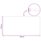 Copertura Solare per Piscina Extra Pesante 549 x 274 cm 400 μm