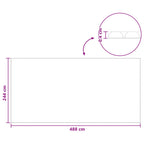 Copertura Solare per Piscina Extra Pesante 488 x 244 cm 400 μm