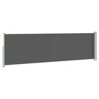 Tenda laterale retrattile Antracite 300 x 140 cm Poliestere