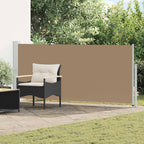 Tenda laterale retrattile Tortora 300 x 170 cm Poliestere