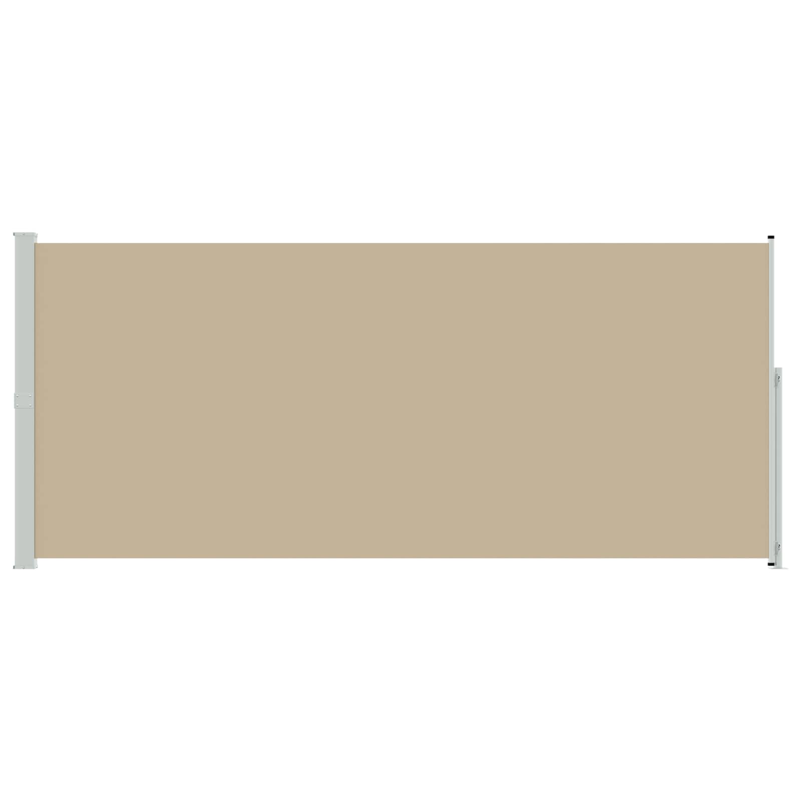 Tenda laterale retrattile Beige 300 x 180 cm Poliestere