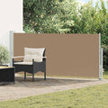 Tenda laterale retrattile Tortora 600 x 160 cm Poliestere