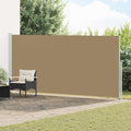 Tenda laterale retrattile Tortora 600 x 220 cm Poliestere
