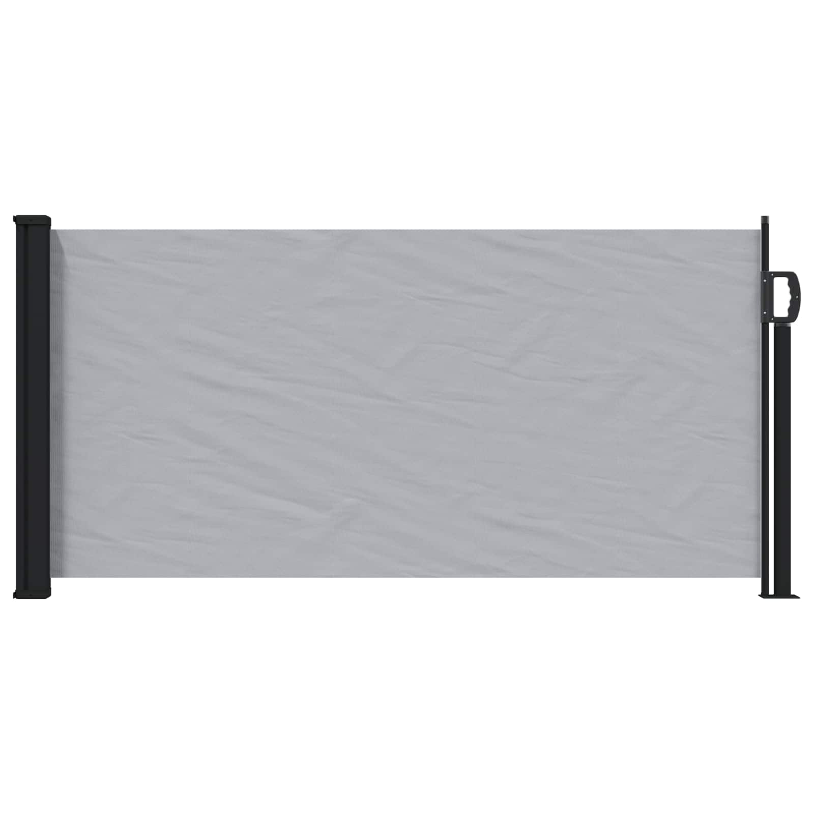 Tenda laterale retrattile Grigio 300 x 100 cm Poliestere