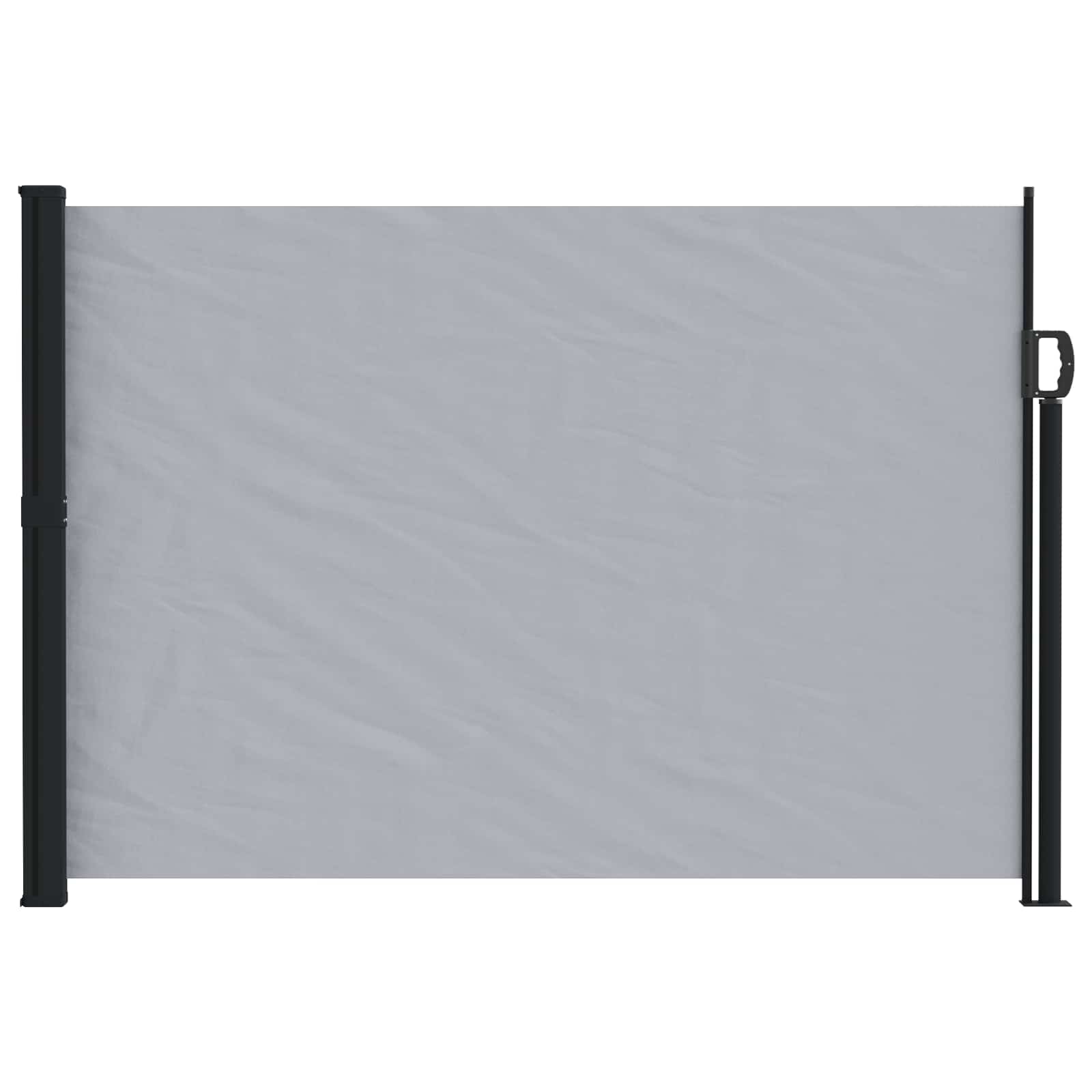 Tenda laterale retrattile Grigio 500 x 120 cm Poliestere