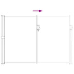 Tenda laterale retrattile Grigio 500 x 160 cm Poliestere