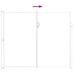 Tenda laterale retrattile Sabbia 500 x 180 cm Poliestere