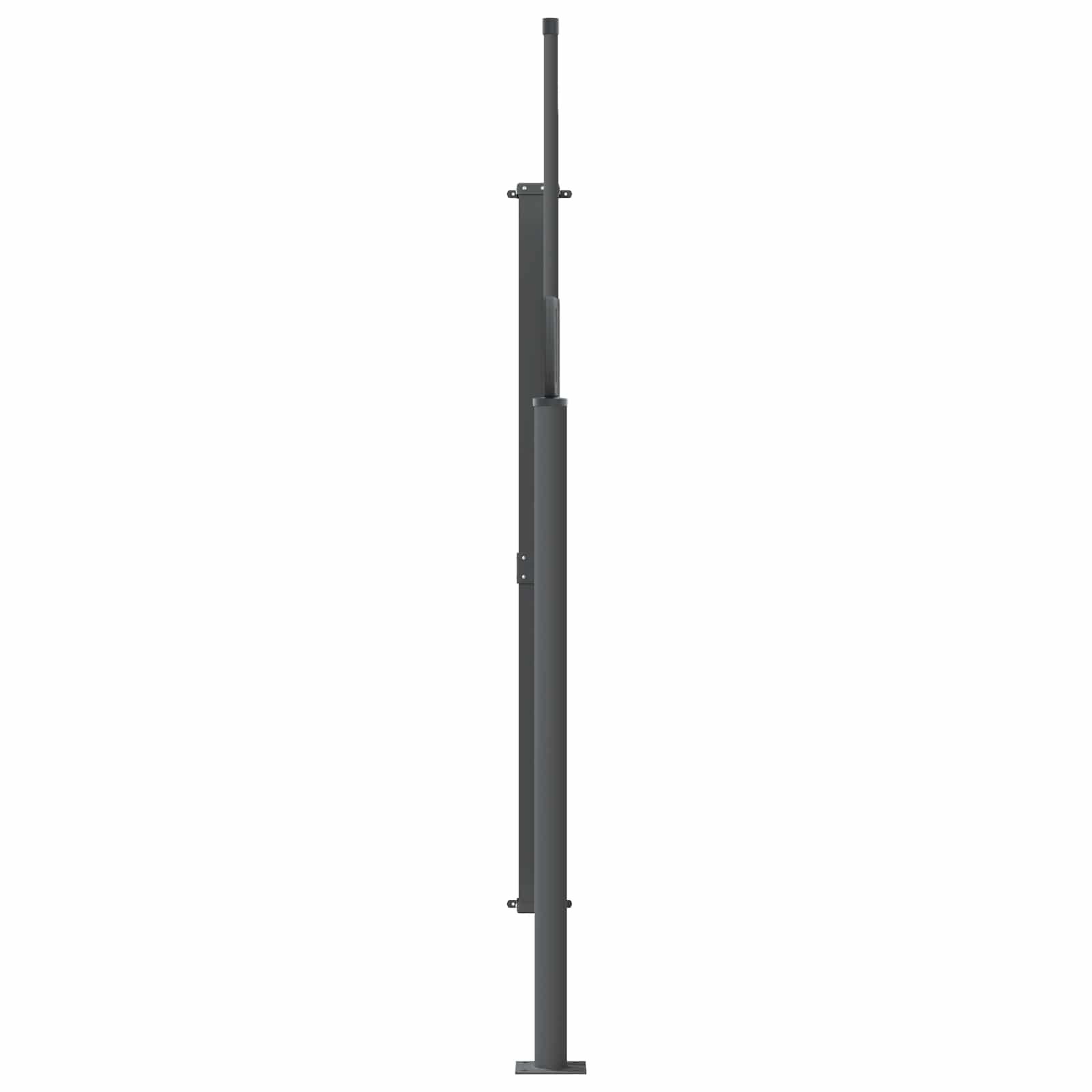 Tenda laterale retrattile 100% poliestere ferro acciaio