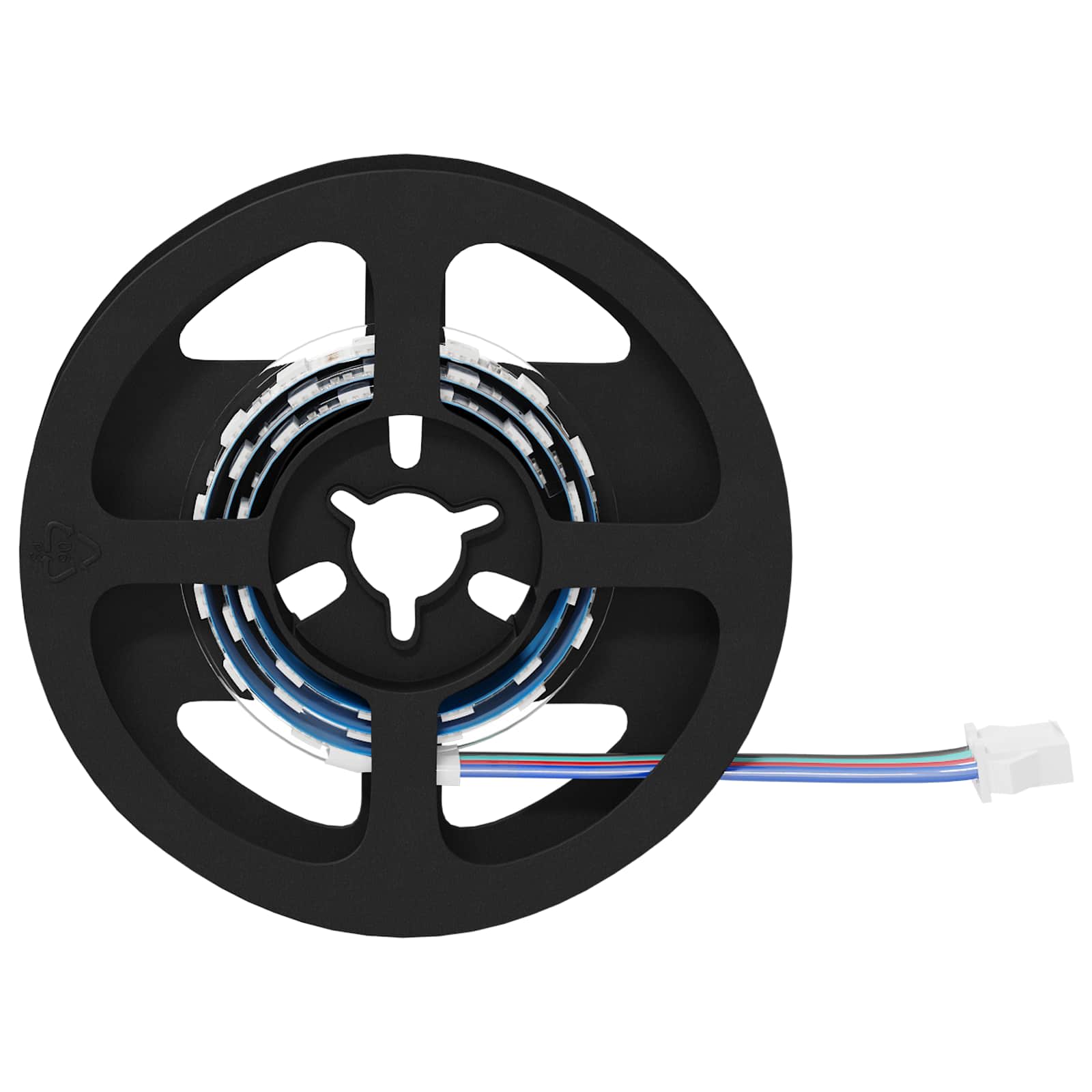 Striscia LED 2 pcs Nero e trasparente 350 mm Rame e plastica