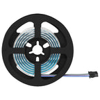 Striscia LED 2 pcs Nero e trasparente 1200 mm Rame e plastica