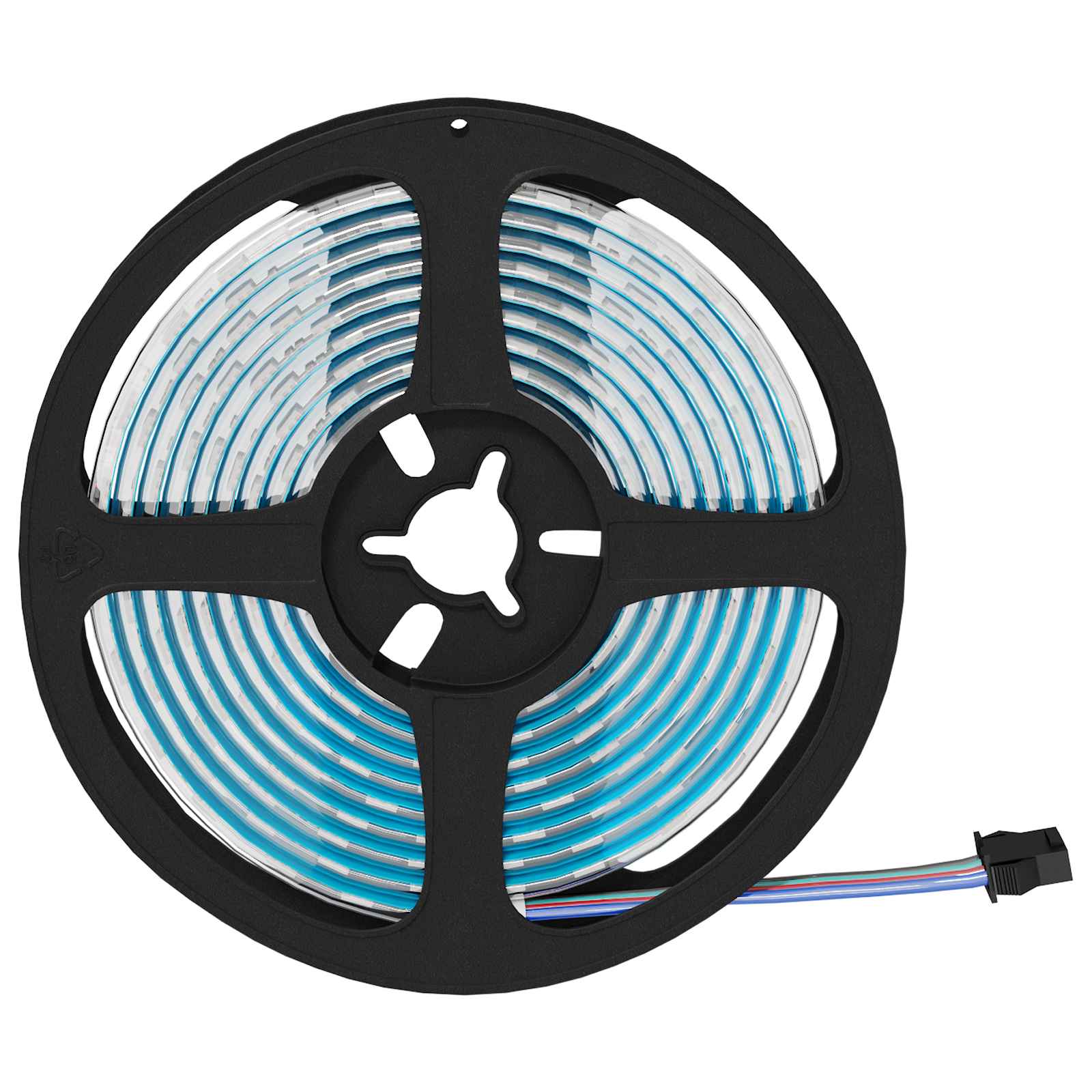 Striscia LED 2 pcs Nero e trasparente 210 x 0,8 x 0,3 cm