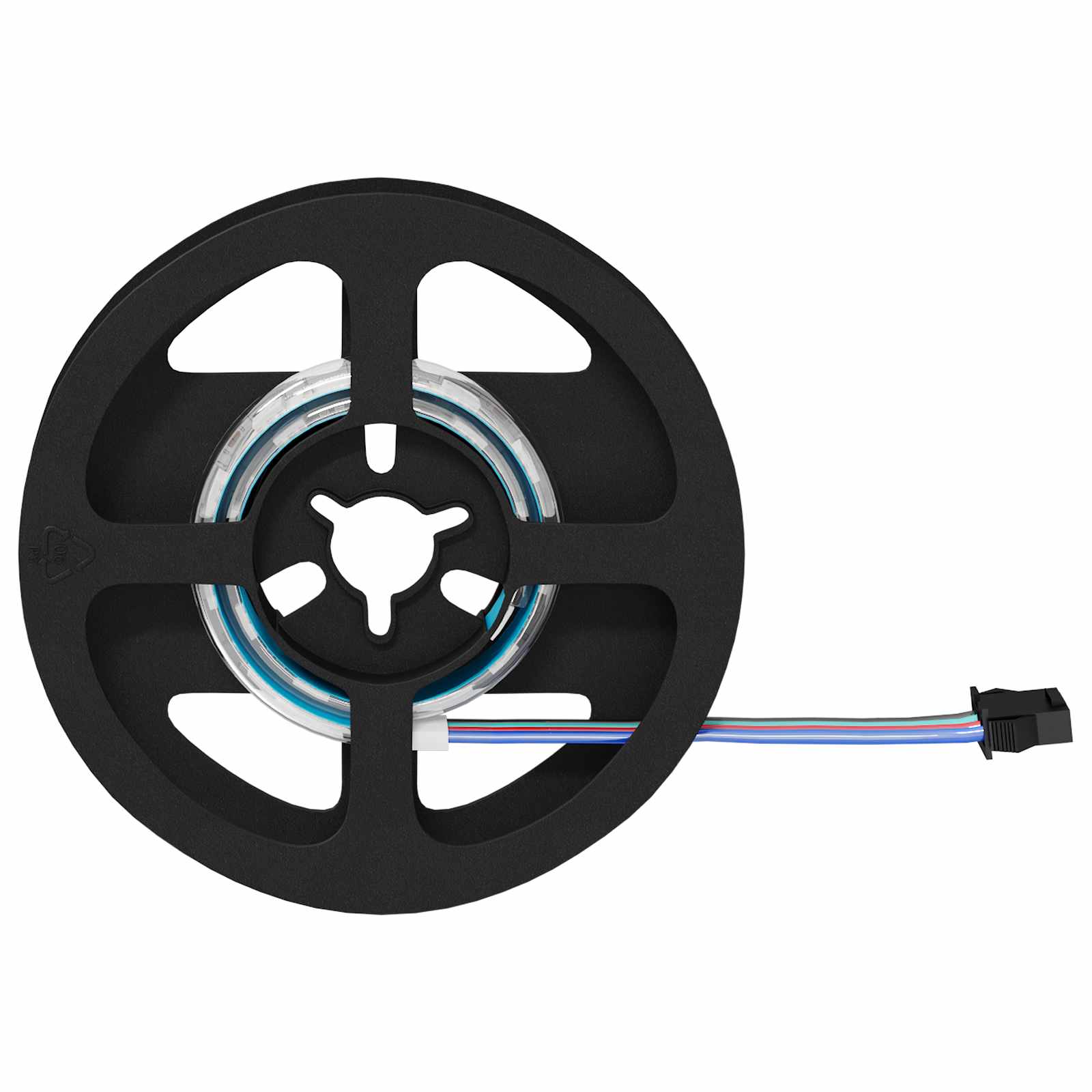 Striscia LED 2 pcs Nero e trasparente 250 mm Rame e plastica