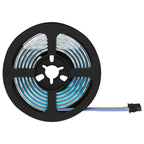 Striscia LED 2 pcs Nero e trasparente 950 mm Rame e plastica