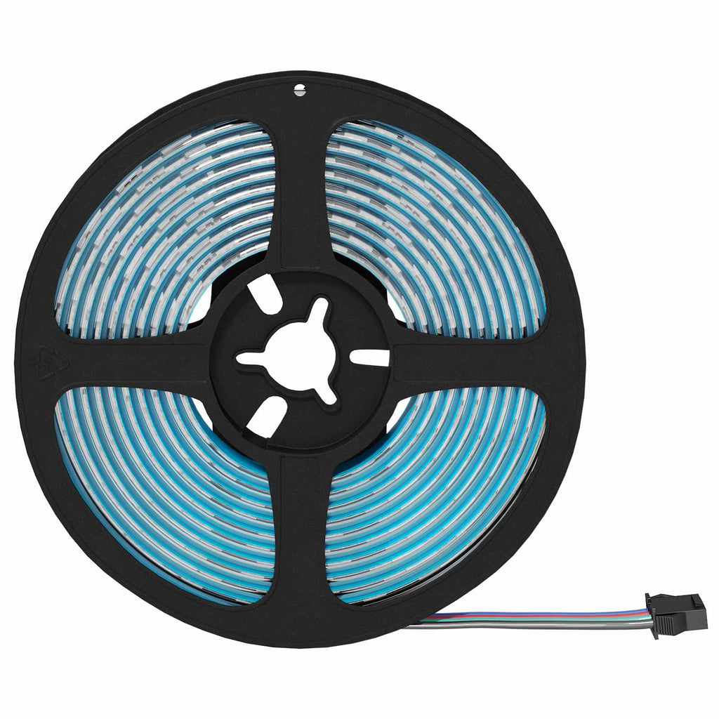 Striscia LED 2 pcs Nero e trasparente 2500 mm Rame e plastica