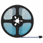 Striscia LED 2 pcs Nero e trasparente 4000 mm Rame e plastica