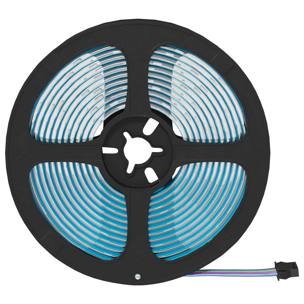 Striscia LED 2 pcs Nero e trasparente 5500 mm Rame e plastica