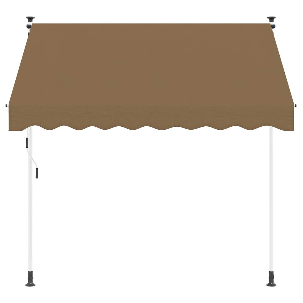 Tenda retrattile manuale Beige 250 cm