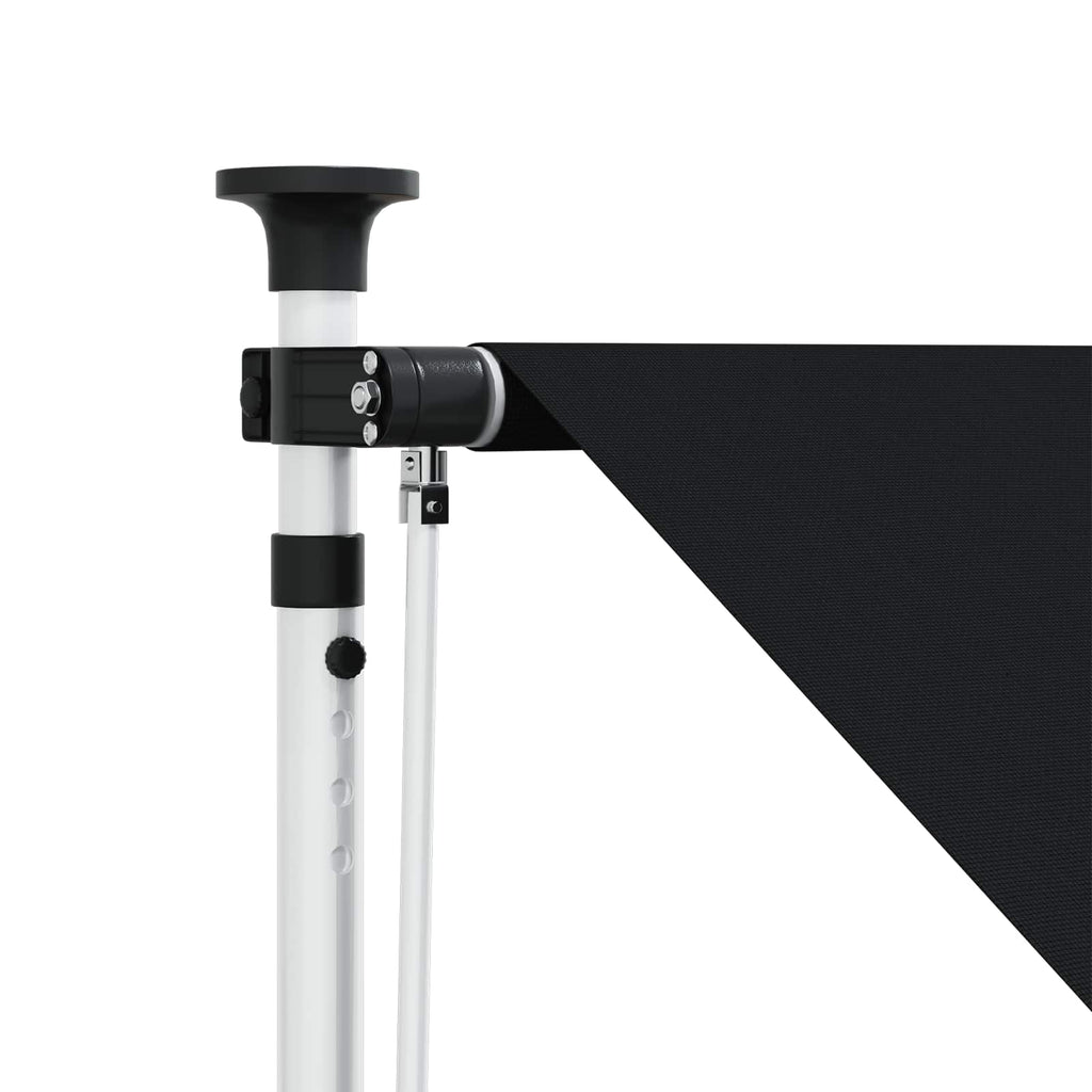 Tenda retrattile manuale Nero 300 cm