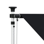 Tenda retrattile manuale Nero 350 cm