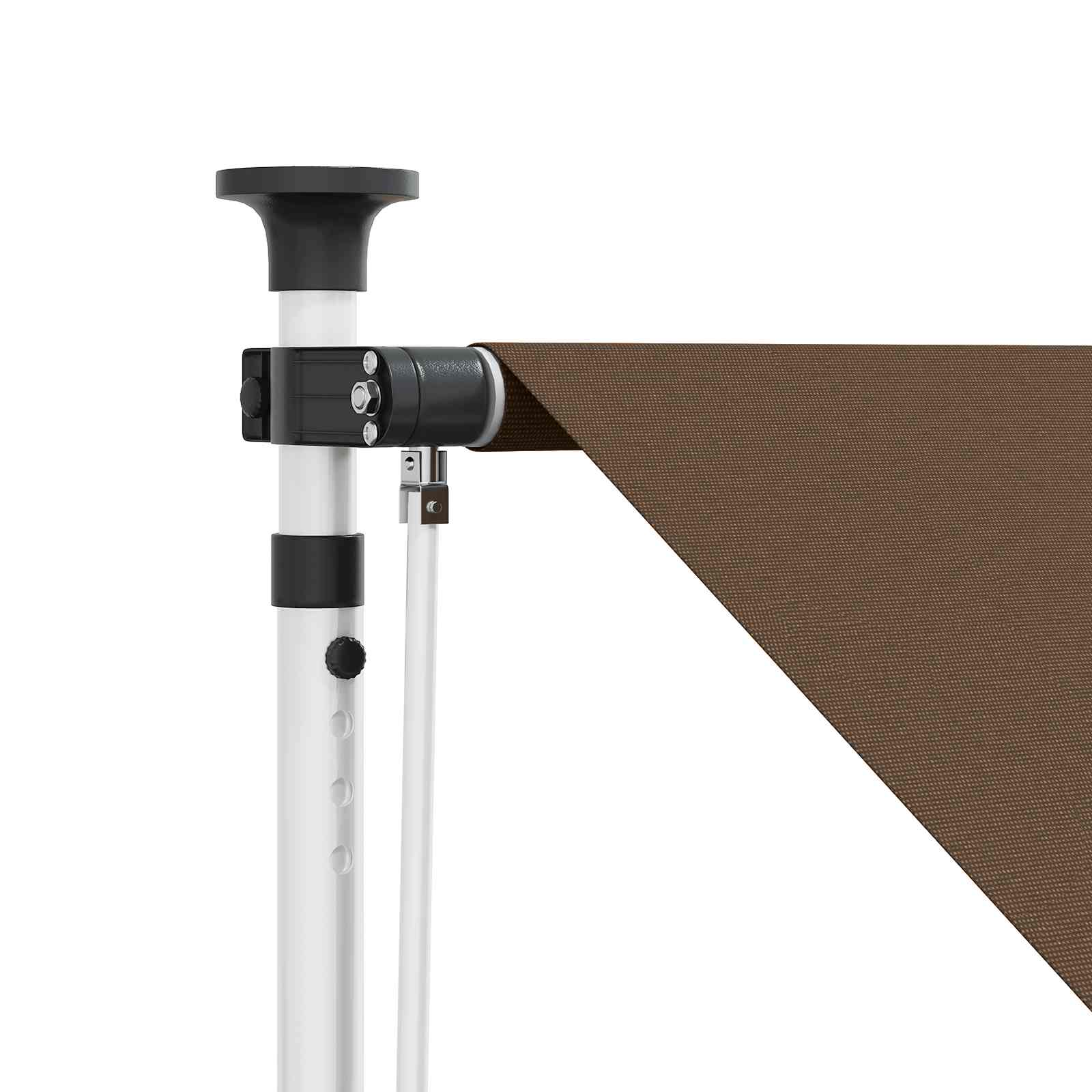 Tenda retrattile manuale Tortora 400 cm