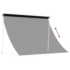 Tenda da Sole Nero 250 x 150 cm
