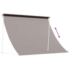 Tenda da Sole Marrone 250 x 150 cm