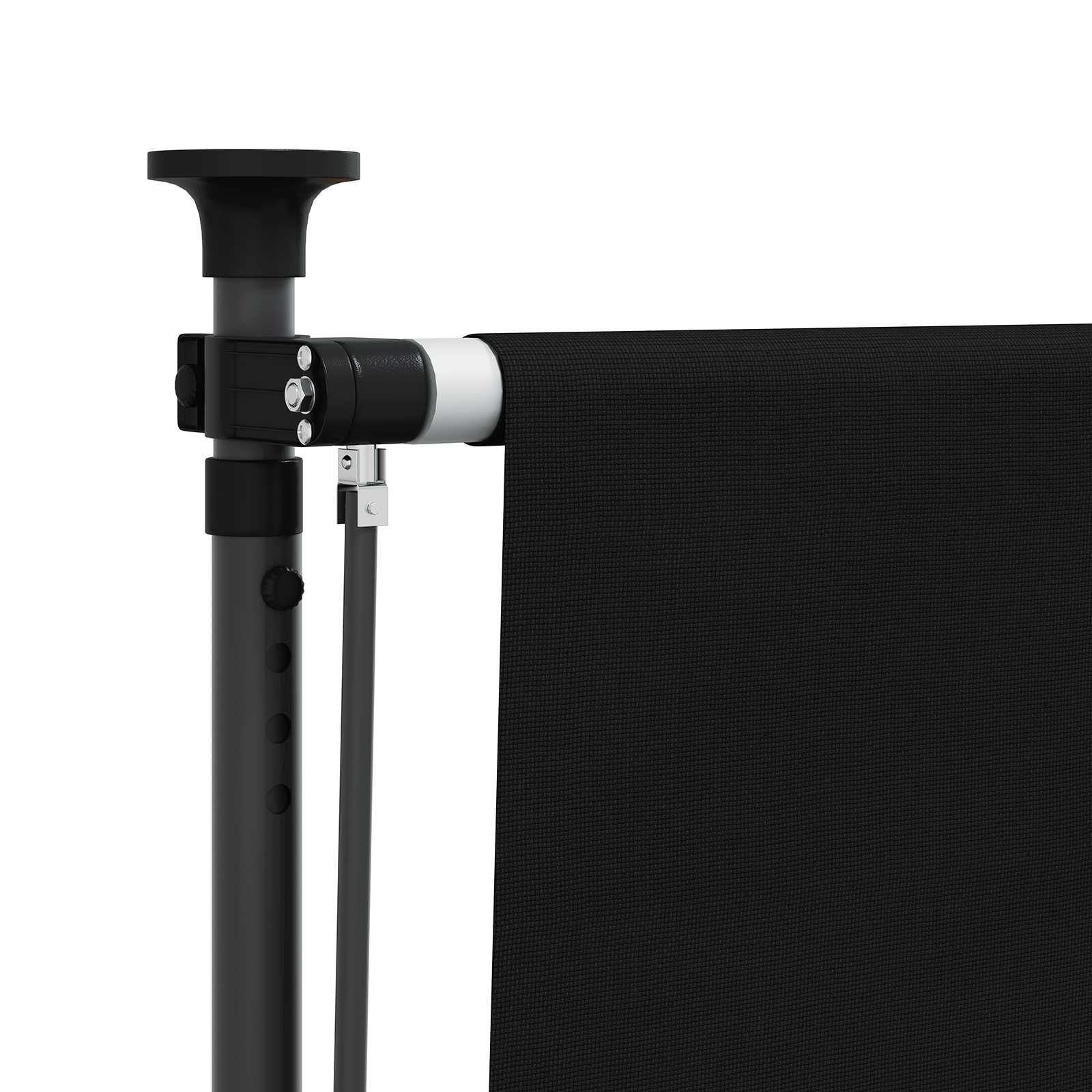 Tenda a Rullo Esterna Nero 100 x 270 cm