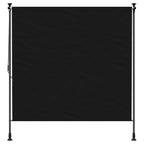Tenda a Rullo Esterna Nero 100 x 270 cm