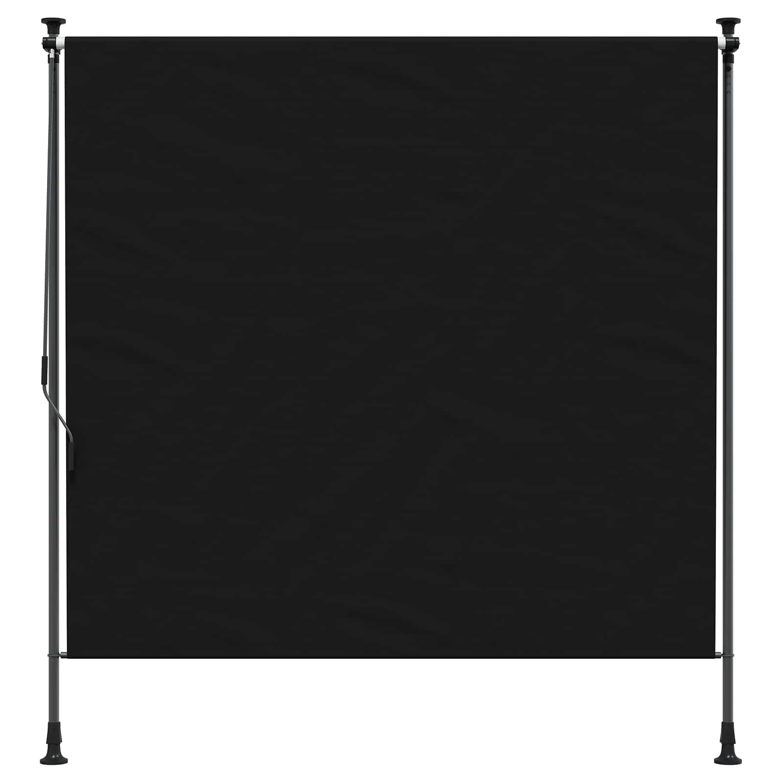 Tenda a Rullo Esterna Nero 100 x 270 cm