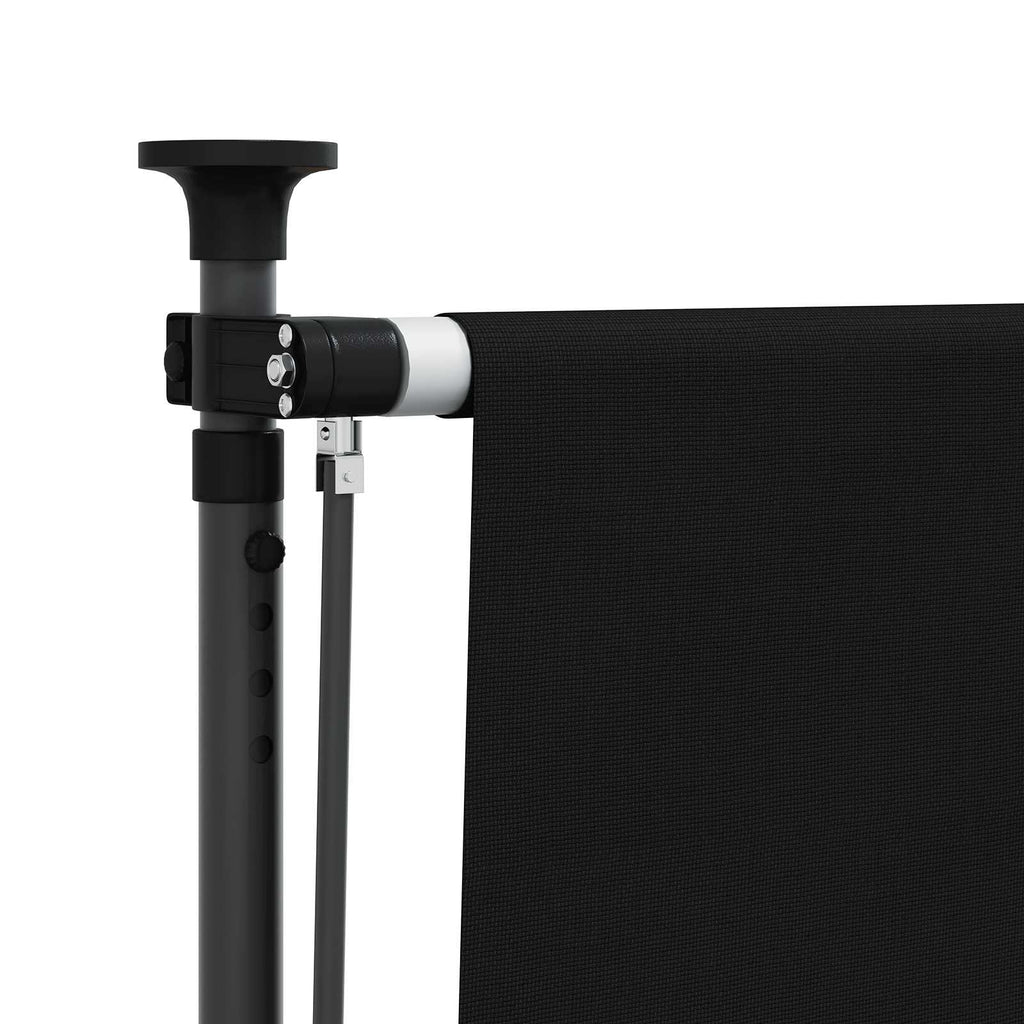 Tenda a Rullo Esterna Nero 120 x 270 cm