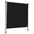 Tenda a Rullo Esterna Nero 200 x 270 cm