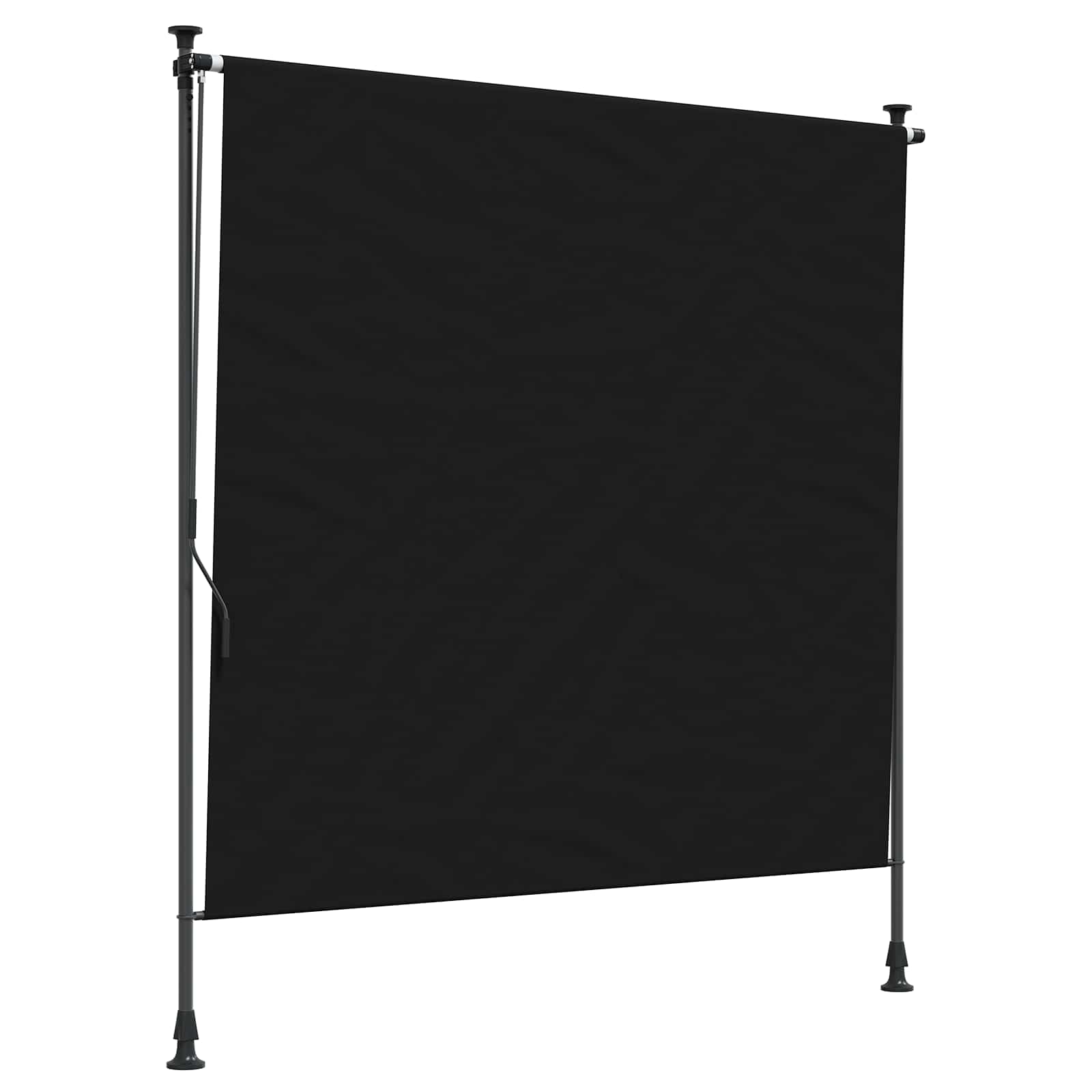 Tenda a Rullo Esterna Nero 200 x 270 cm