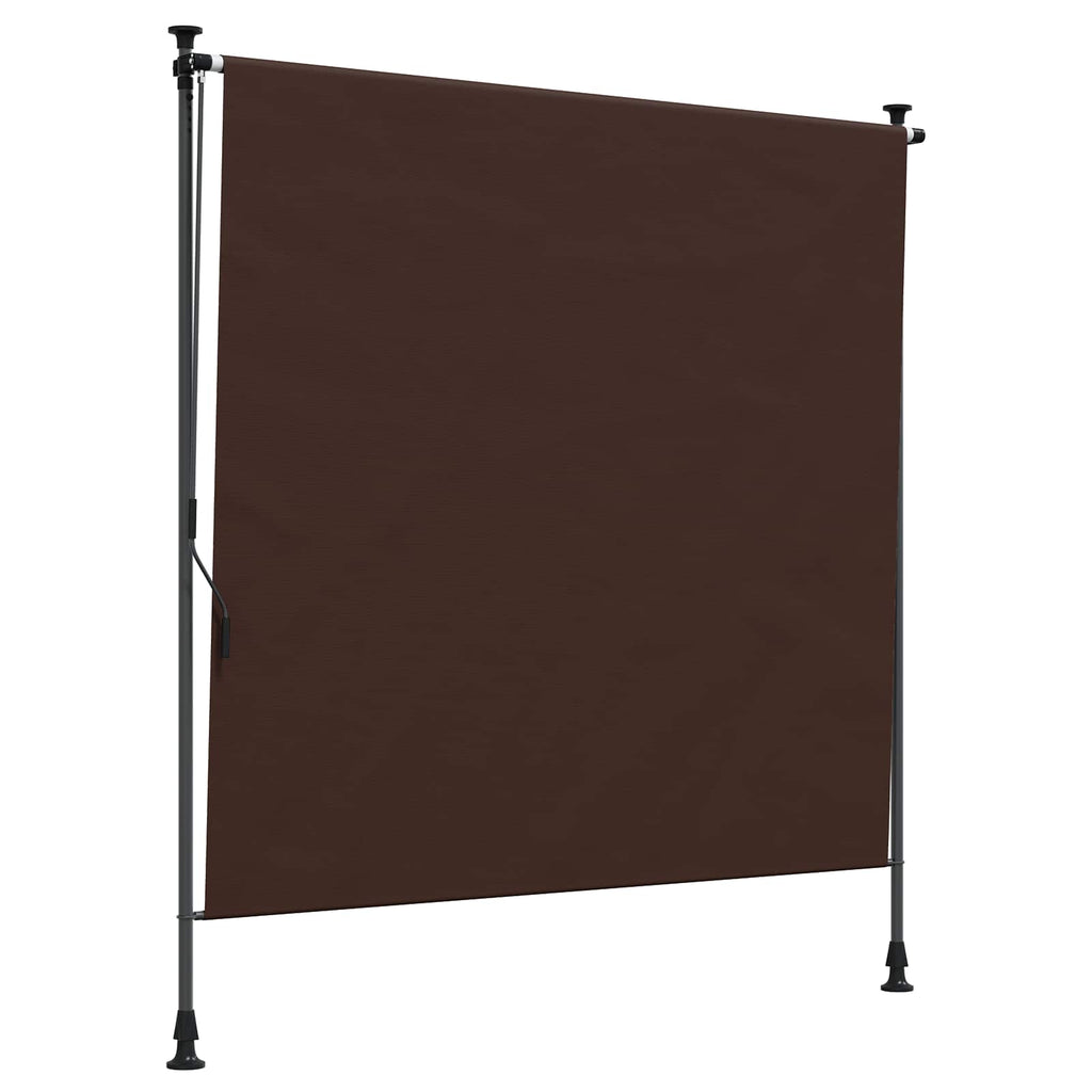 Tenda a Rullo Esterna Marrone 200 x 270 cm