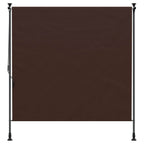 Tenda a Rullo Esterna Marrone 200 x 270 cm