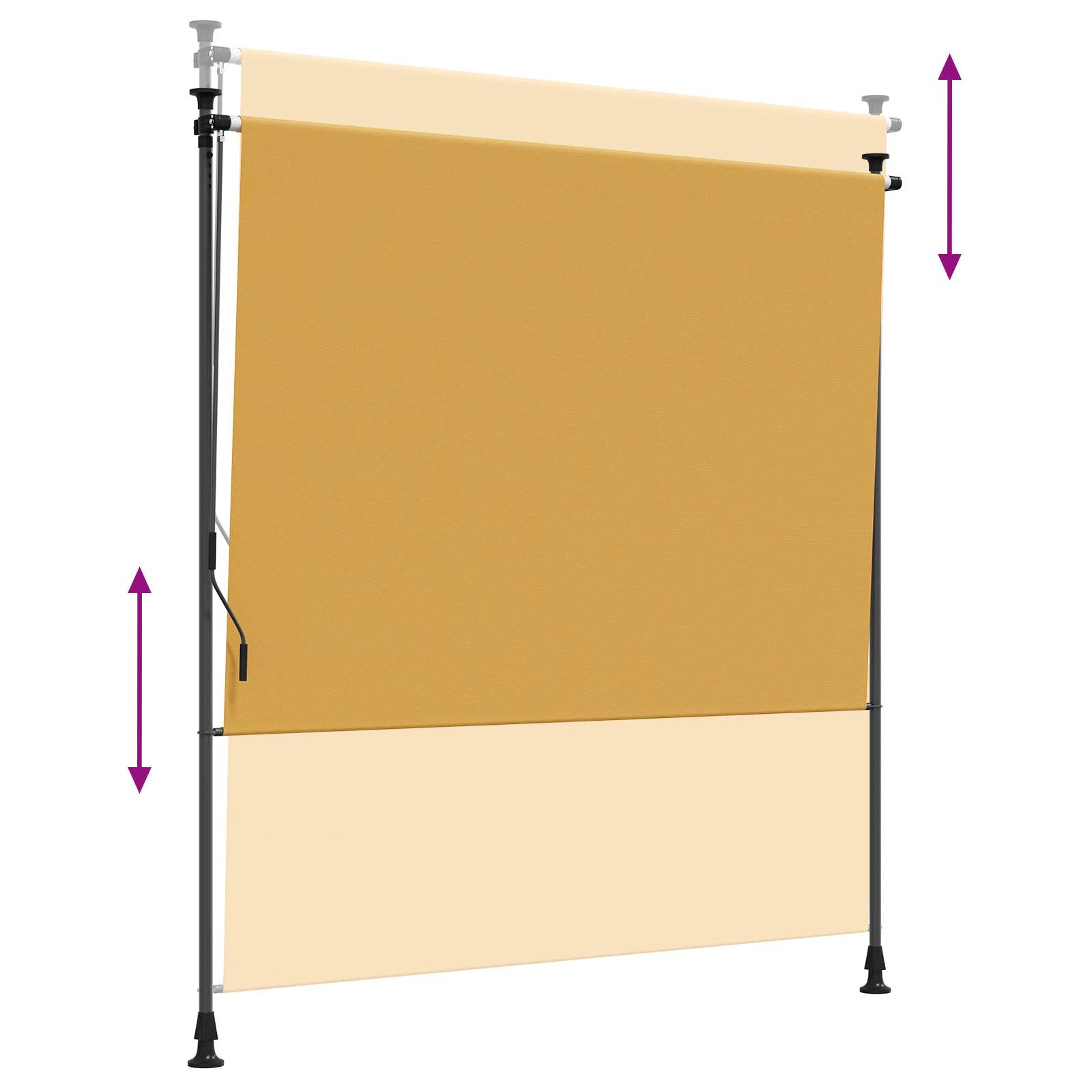 Tenda a Rullo Esterna Sabbia 120 x 270 cm