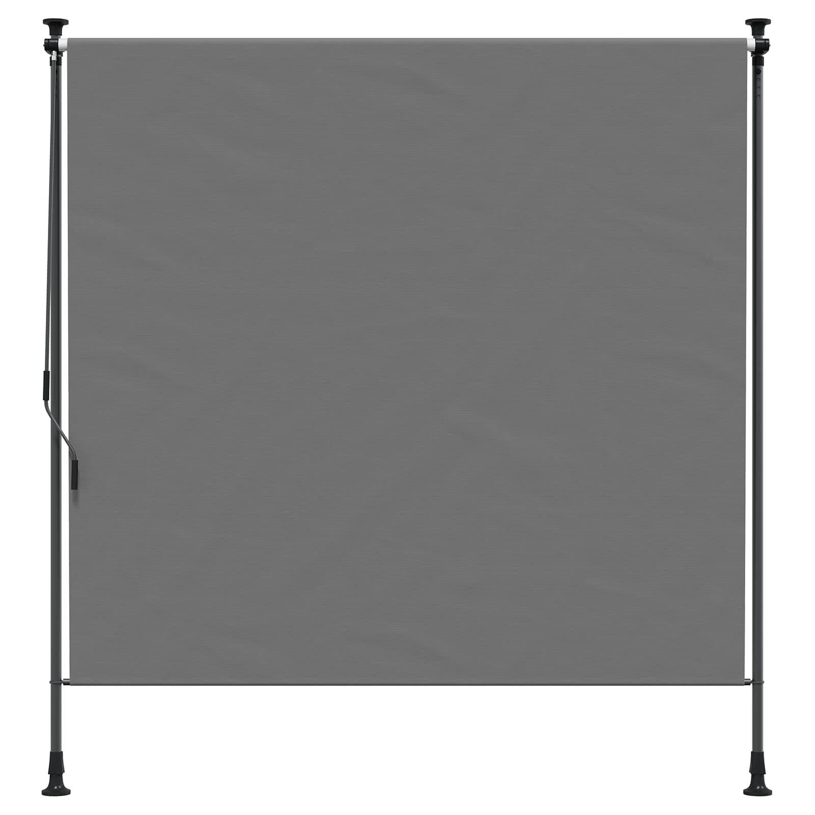 Tenda a Rullo Esterna Grigio Chiaro 100 x 270 cm