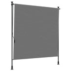 Tenda a Rullo Esterna Grigio Chiaro 200 x 270 cm