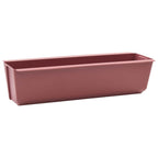 Fioriere per Euro pallet 12 pcs Marrone 36,5 x 14 x 9,5 cm