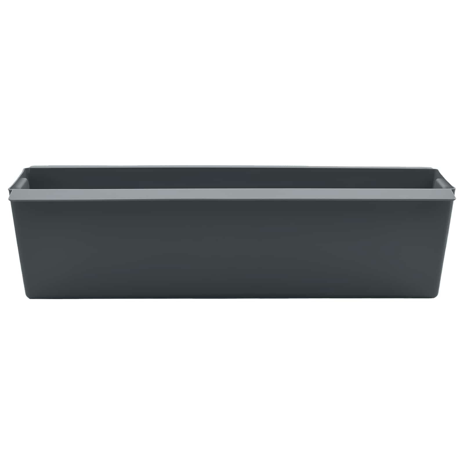Fioriere per Euro pallet 24 pcs Grigio 36 x 13,5 x 9,5 cm