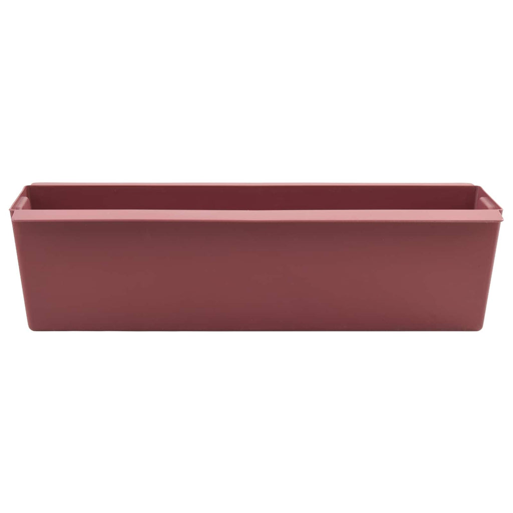 Fioriere per Euro pallet 24 pcs Marrone 36 x 13,5 x 9,5 cm