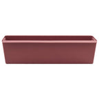 Fioriere per Euro pallet 24 pcs Marrone 36 x 13,5 x 9,5 cm