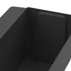 Fioriere per Euro pallet 24 pcs Nero 36 x 13,5 x 9,5 cm