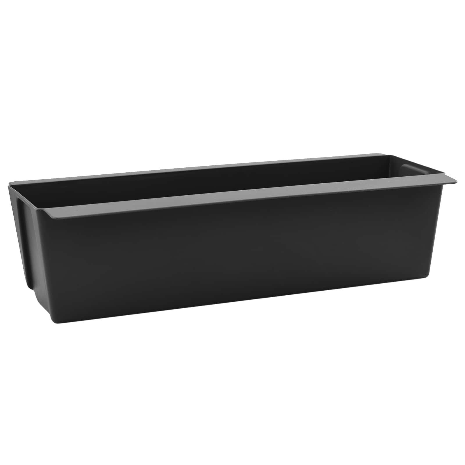 Fioriere per Euro pallet 24 pcs Nero 36 x 13,5 x 9,5 cm
