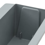 Fioriere per Euro pallet 24 pcs Grigio chiaro