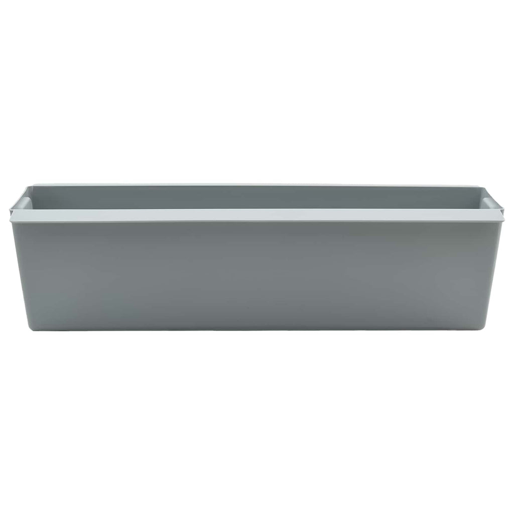 Fioriere per Euro pallet 24 pcs Grigio chiaro