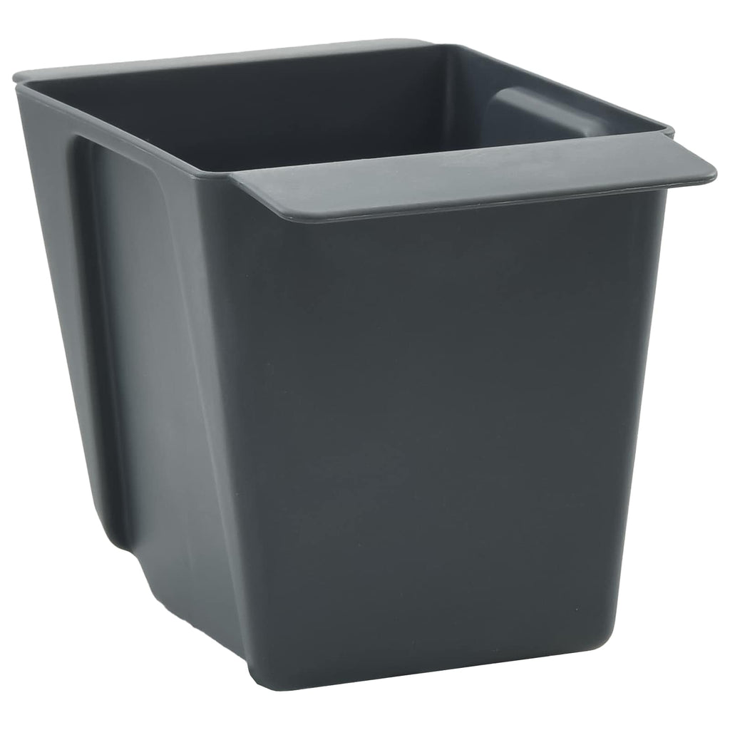 Fioriere per Euro pallet 12 pcs Grigio 13,5 x 9 x 9,5 cm