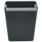 Fioriere per Euro pallet 12 pcs Grigio 13,5 x 9 x 9,5 cm