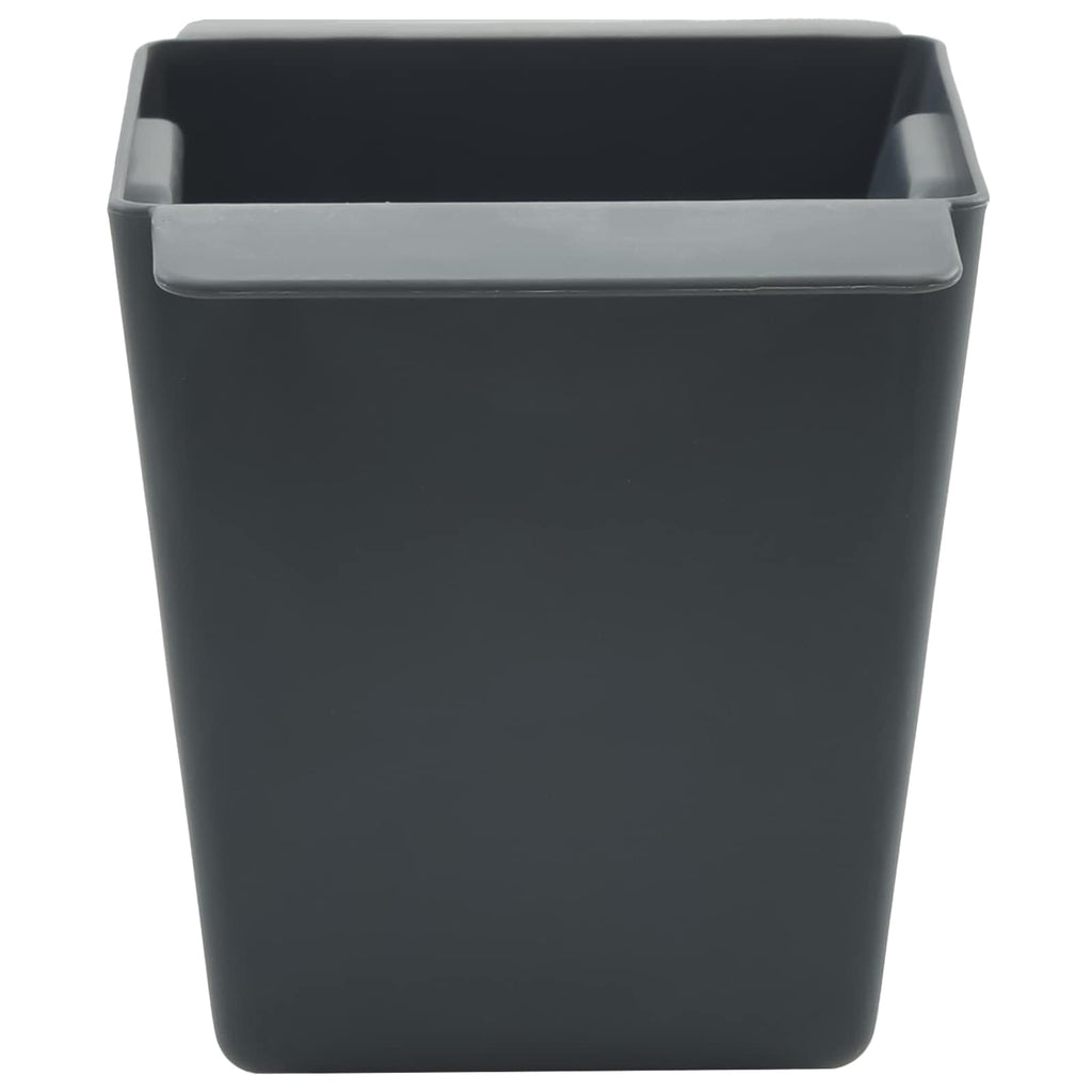Fioriere per Euro pallet 24 pcs Grigio 13,5 x 9 x 9,5 cm