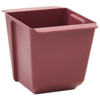 Fioriere per Euro pallet 24 pcs Marrone 13,5 x 9 x 9,5 cm