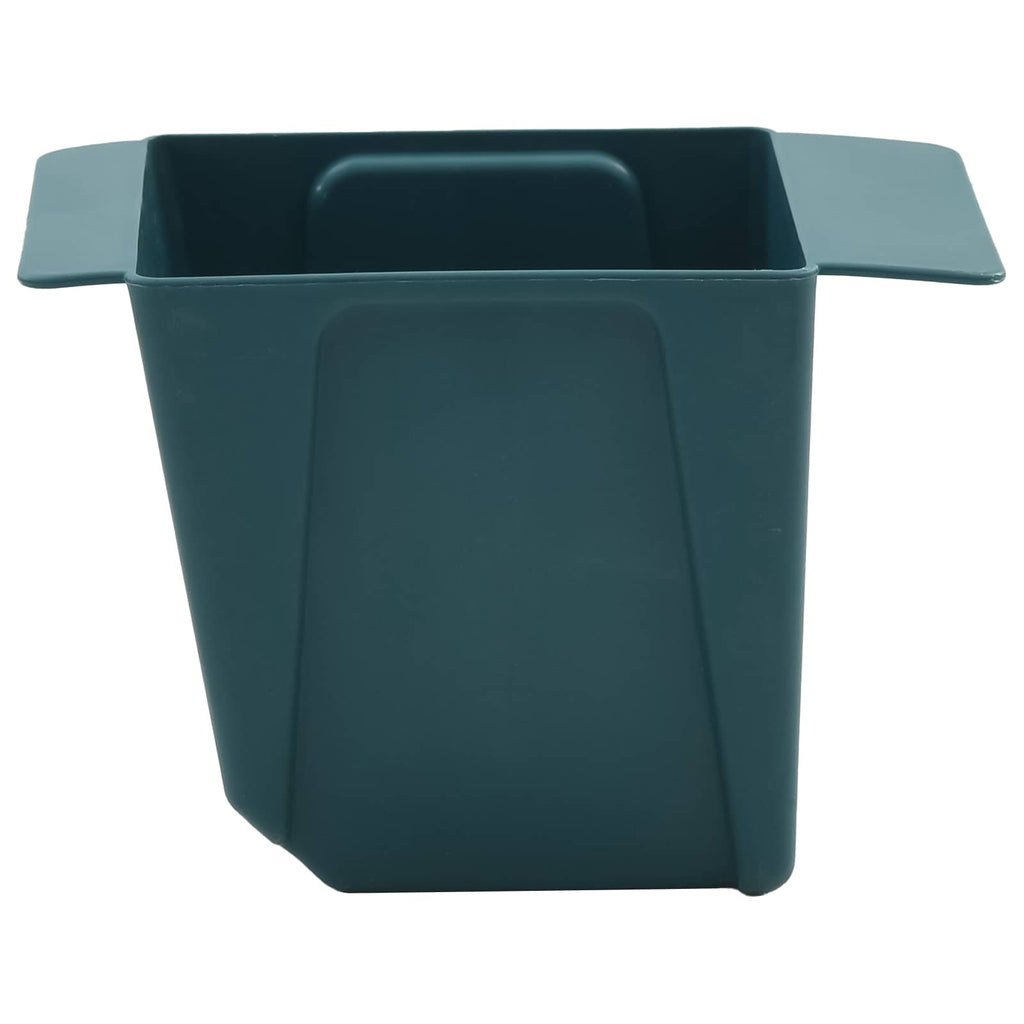 Fioriere per Euro pallet 24 pcs Verde 13,5 x 9 x 9,5 cm